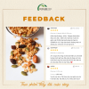 Feedback hạt ngũ cốc hữu cơ