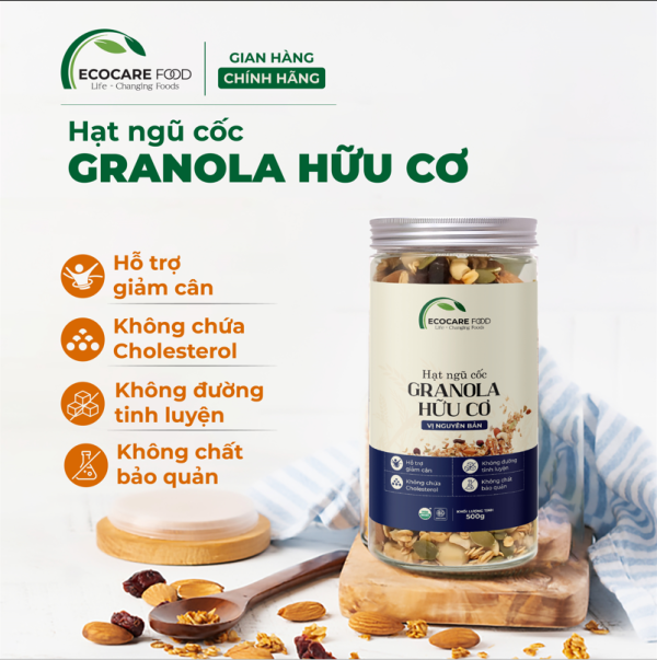 Hạy ngũ cốc hữu cơ vị nguyên bản