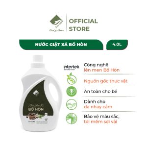 Nước giặt xả bồ hòn tinh dầu hoa bưởi 4l