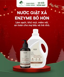 Nước Giặt Hữu Cơ Bồ Hòn Tinh Dầu Hoa Nhài
