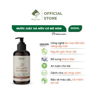 Nước giặt xả hữu cơ bồ hòn tinh dầu hoa nhài 500ml