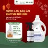 Xịt Lau Bàn Ăn Hữu Cơ Bồ Hòn Tinh Dầu Quế Ecocare