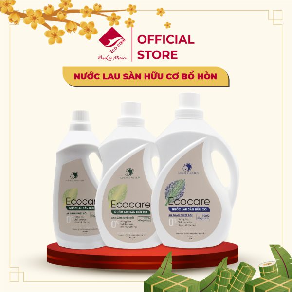 Nước lau sàn Hữu cơ Bồ hòn Ecocare