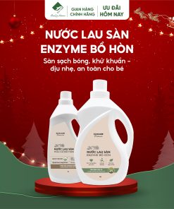 Nước lau sàn cam sả, chanh gừng