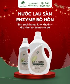 Nước Lau Sàn Hữu Cơ Bồ Hòn Tinh Dầu Sả Chanh