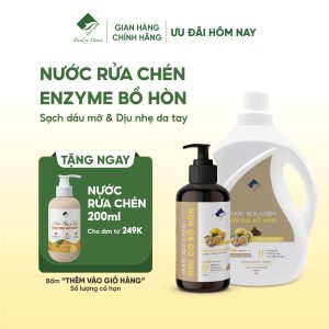 Nước rửa chén chanh gừng Ecocare