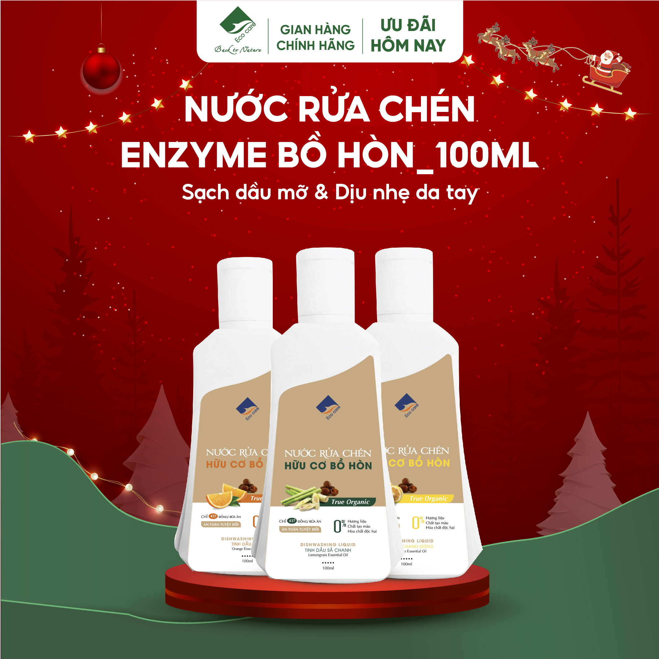 Nước rửa chén 100ml