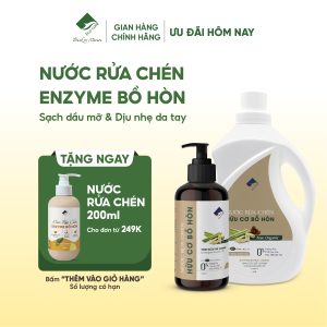 Nước rửa chén sả chanh bồ hòn Ecocare