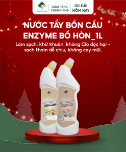 Tẩy bồn cầu sả chanh, quế