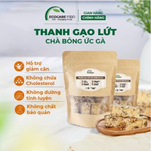 thanh gạo lứt chà bông ức gà