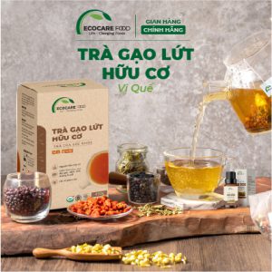 Trà gạo lứt hữu cơ vị quế 450g