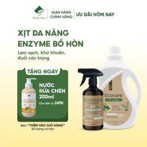 Xịt đa năng enzyme bồ hòn sả chanh Ecocare
