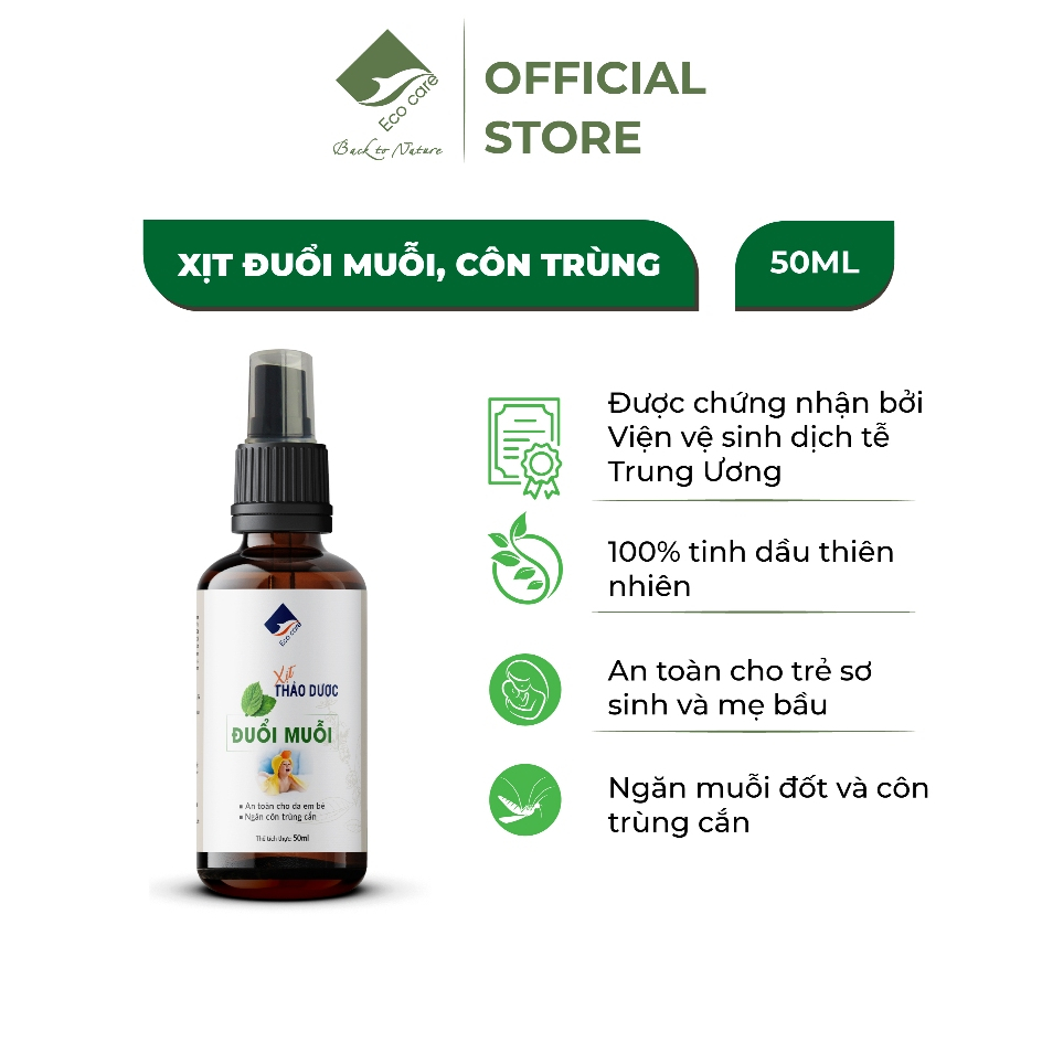 Xịt thảo dược chống muỗi