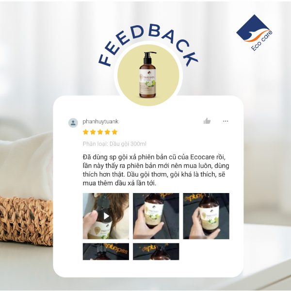 Feedback dầu gội