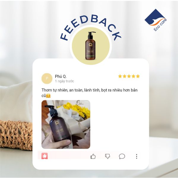 Feedback dầu gội premium