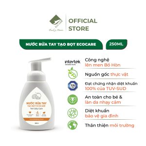 Nước rửa tay tạo bọt tinh dầu cam 250ml