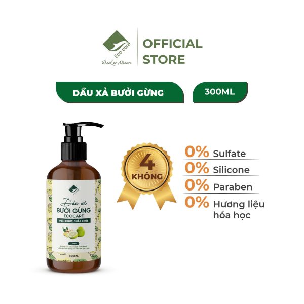 Dầu xả bưởi gừng 300ml