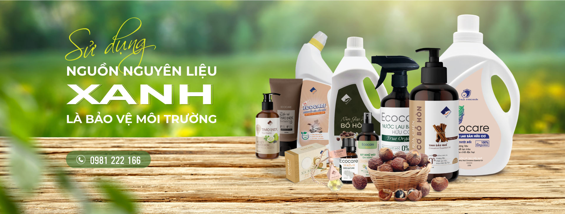 Banner sản phẩm ecocare