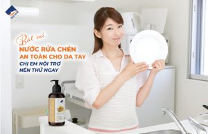 Bật mí nước rửa chén an toàn cho da tay chị em nội trợ nên thử