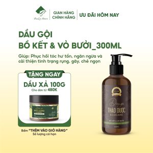 Dầu gội bồ kết và vỏ bưởi premium