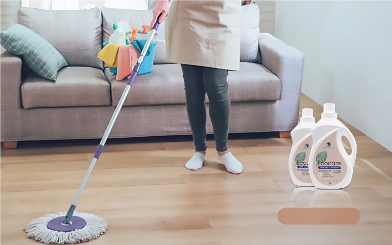 Nước lau sàn Ecocare có khả năng đuổi muỗi