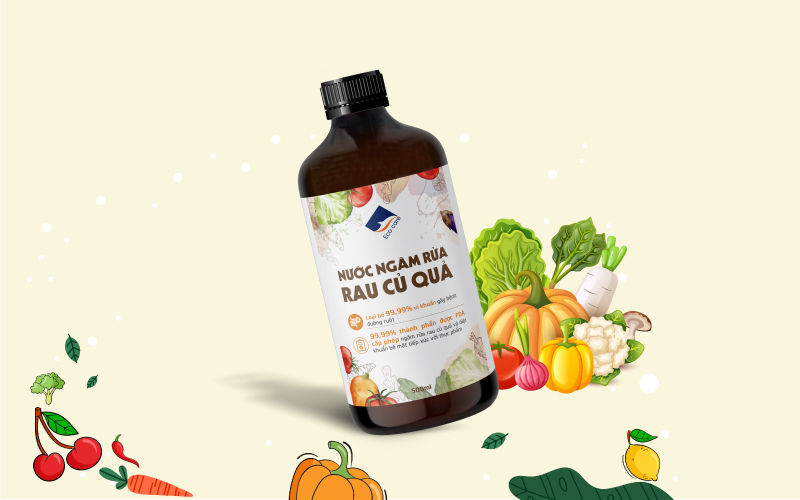 Nước ngâm rửa rau củ quả ecocare