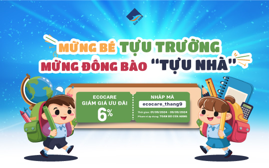 Ecocare giảm giá tháng 9