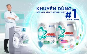 Ariel - Nước giặt thương hiệu đến từ Mỹ