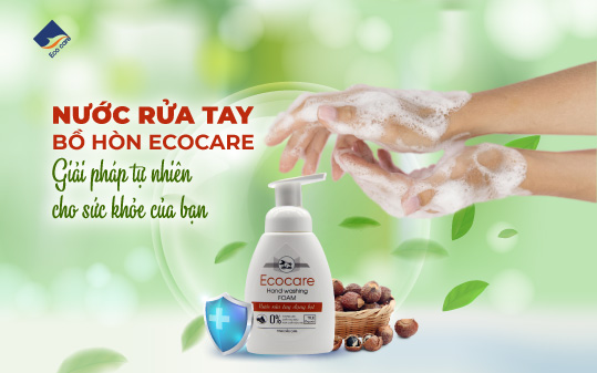 Nước rửa tay bồ hòn Ecocare