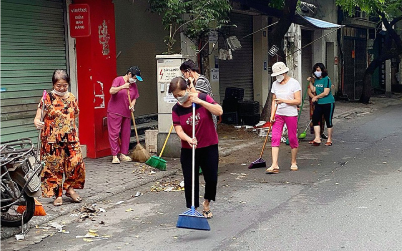 Giữ Gìn Vệ Sinh Môi Trường Xung Quanh Nhà