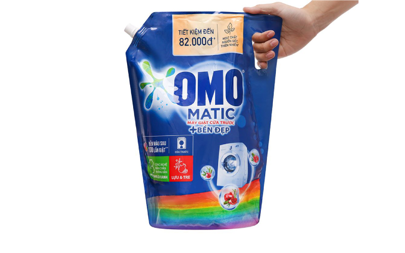 OMO Matic - Giải pháp hoàn hảo cho máy giặt cửa trước