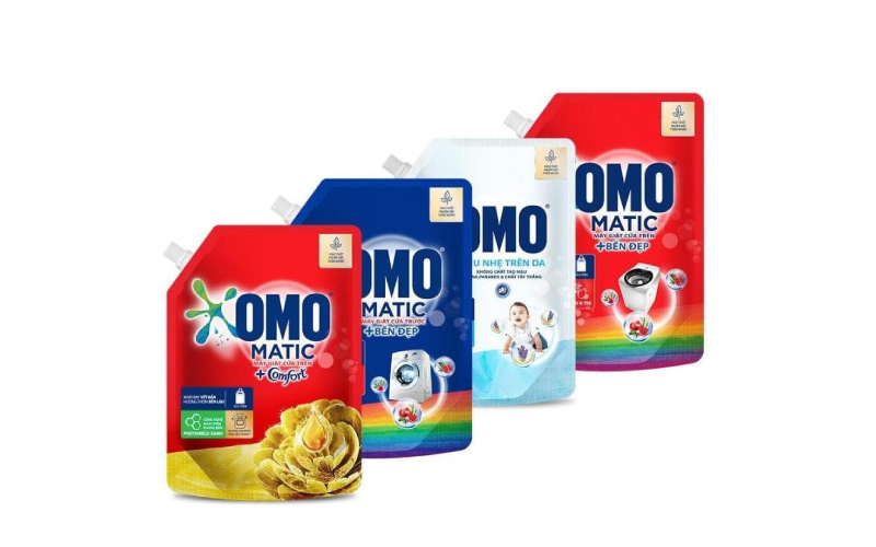 Phân loại nước giặt OMO