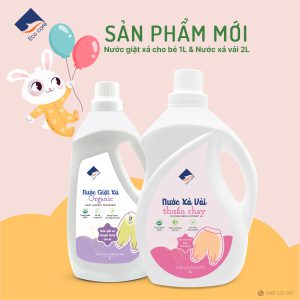 ƯU ĐÃI RA MẮT SẢN PHẨM MỚI. ECOCARE TUNG DEAL CỰC KHỦNG NƯỚC GIẶT EM BÉ VÀ NƯỚC XẢ VẢI