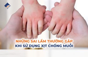 Những Sai Lầm Thường Gặp Khi Sử Dụng Xịt Chống Muỗi