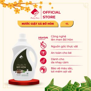 Nước giặt xả bồ hòn hoa bưởi 4L