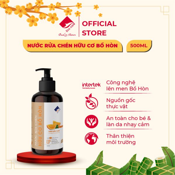 Nước rửa chén cam 500ml