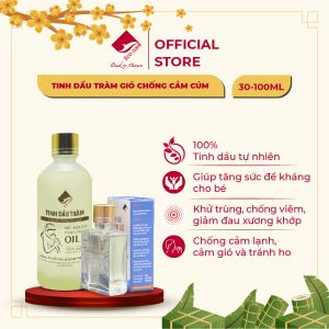 Tinh dầu tràm gió chống cảm cúm