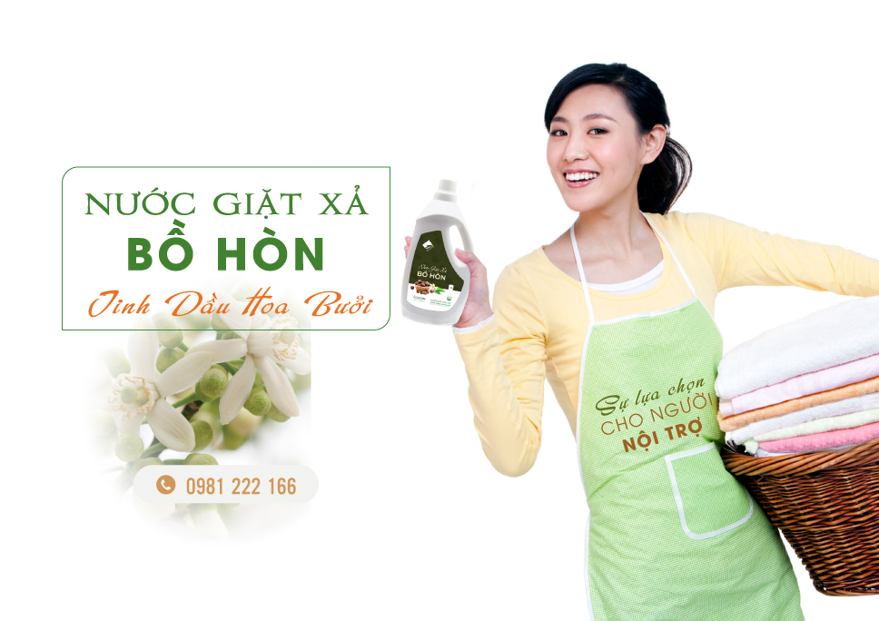 Banner web nước giặt