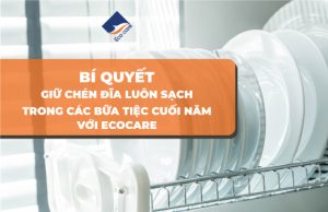 Bí Quyết Giữ Chén Đĩa Luôn Sạch Trong Các Bữa Tiệc Cuối Năm Với Ecocare