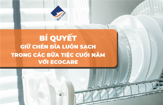 Bí Quyết Giữ Chén Đĩa Luôn Sạch Trong Các Bữa Tiệc Cuối Năm Với Ecocare