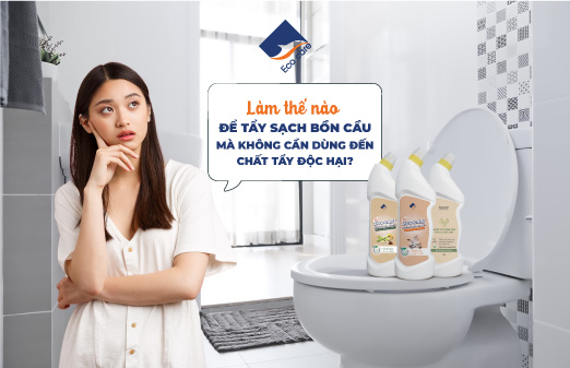 Làm Thế Nào Để Tẩy Sạch Bồn Cầu Mà Không Cần Dùng Đến Chất Tẩy Độc Hại?