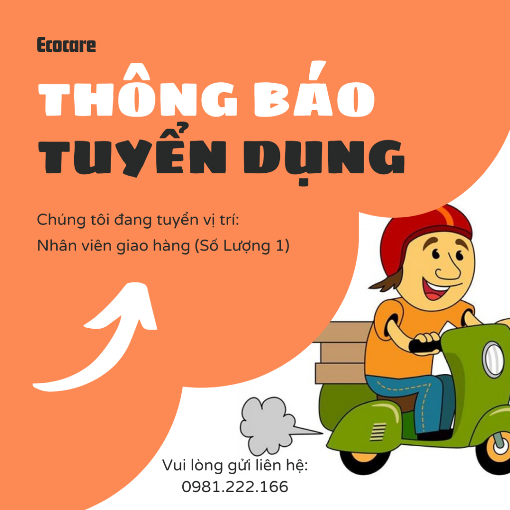 Tuyển dụng nhân viên giao hàng