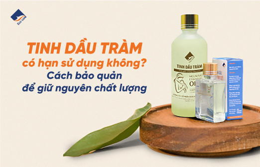 Tinh dầu tràm có hạn sử dụng không? Cách bảo quản để giữ nguyên chất lượng