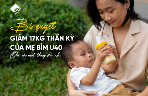 Bí quyết giảm 17kg thần kỳ của mẹ bỉm U40: Chỉ với một thay đổi nhỏ