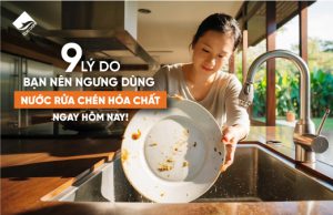 9 lý do bạn nên ngưng dùng nước rửa chén hóa chất ngay hôm nay