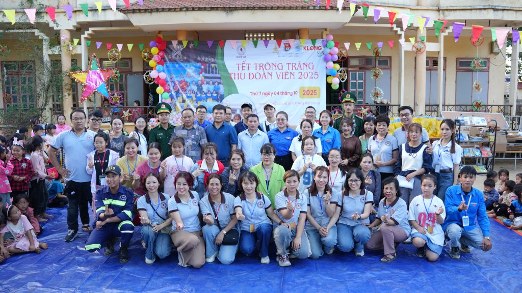 Ecocare đồng hành cùng CLB 14 Chữ trong chương trình Tết Trông Trăng – Trung Thu Đoàn Viên 2025