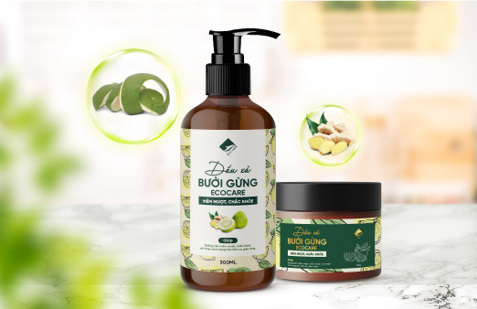 Lợi ích dầu xả bưởi gừng Ecocare