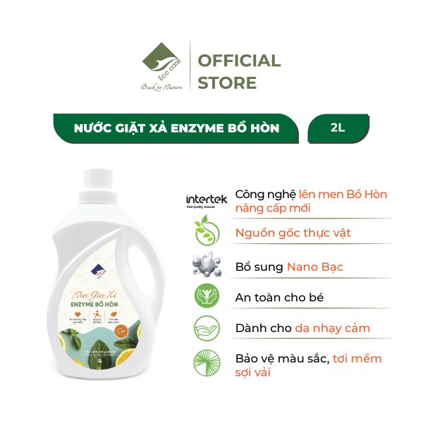 Nước giặt cam bạc hà 2L