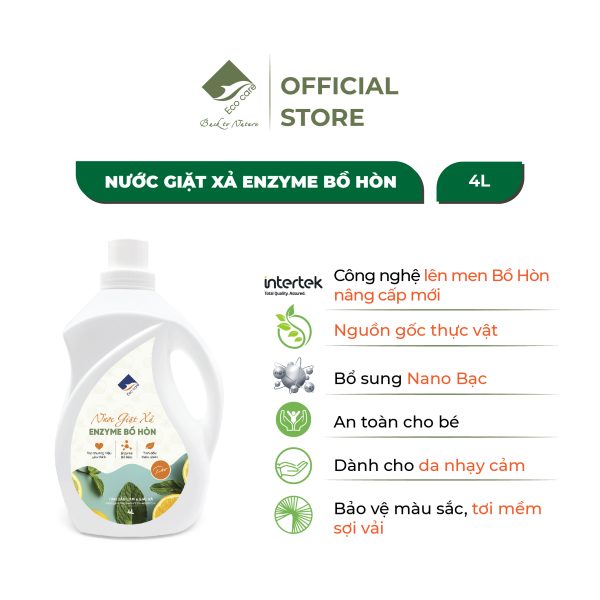 Nước giặt cam bạc hà 4L