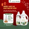 Nước giặt enzyme bồ hòn tinh dầu Cam Bạc Hà Ecocare